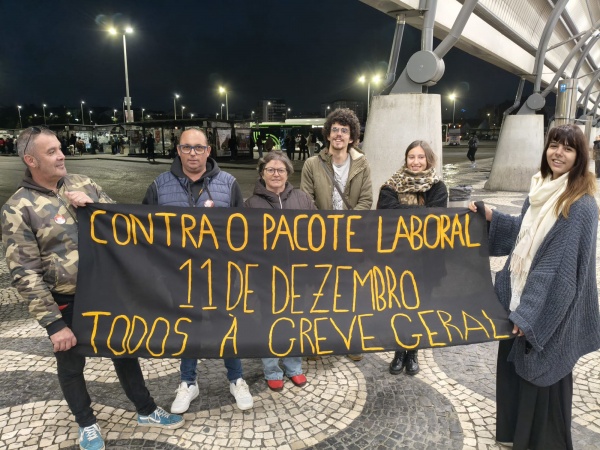 Greve Geral contra o Pacote Laboral - 11 Dezembro 2025