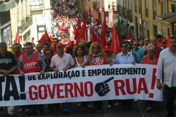Manifestação Lisboa