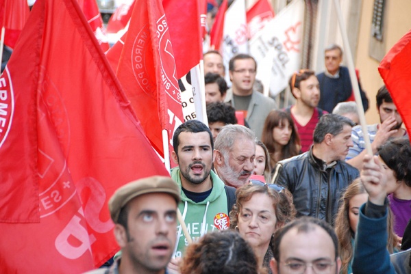 Manifestação em Lisboa