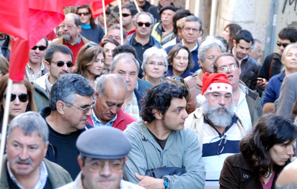 Manifestação em Lisboa