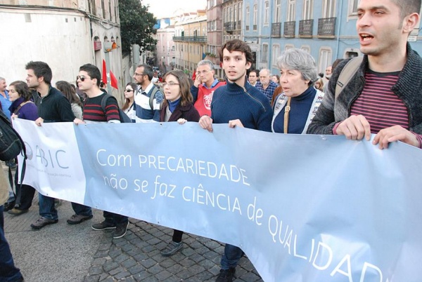 Manifestação em Lisboa