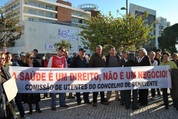 Concentração em Santarém