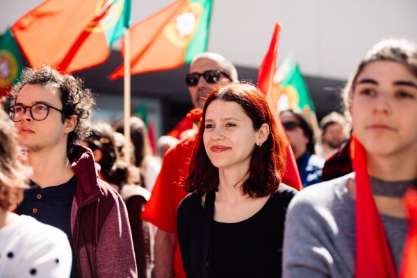 Inauguração do Mural Colectivo de Azulejos «Cumprir», Porto