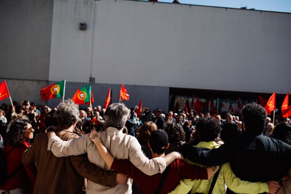 Inauguração do Mural Colectivo de Azulejos «Cumprir», Porto