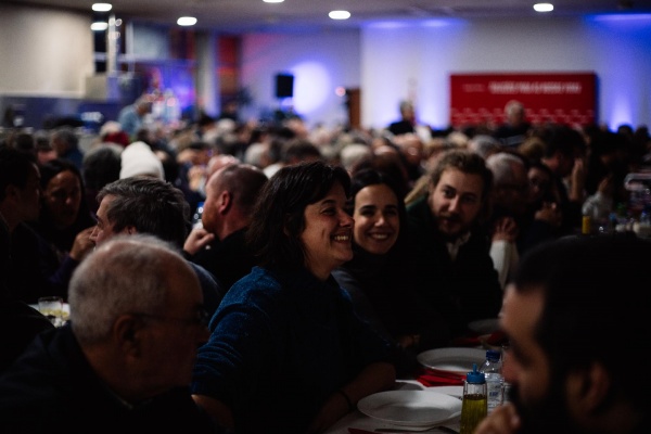 Jantar de fim de ano «É hora de mudar e política» em Braga