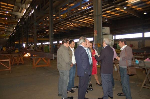 Visita às instalações da Empresa Martifer