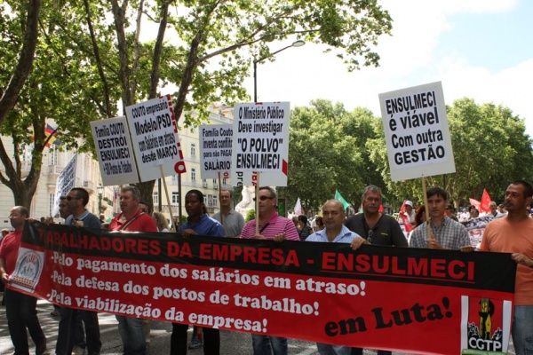 Manifestação contra a exploração e o empobrecimento - CGTP - Lisboa