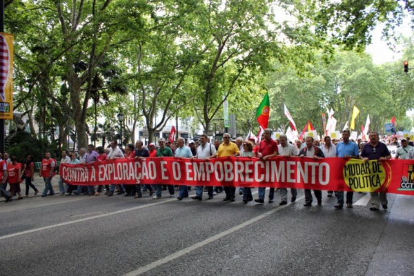 Manifestação contra a exploração e o empobrecimento - CGTP - Lisboa