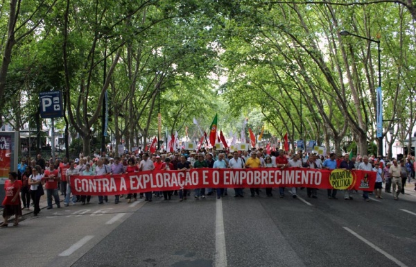 Manifestação contra a exploração e o empobrecimento - CGTP - Lisboa