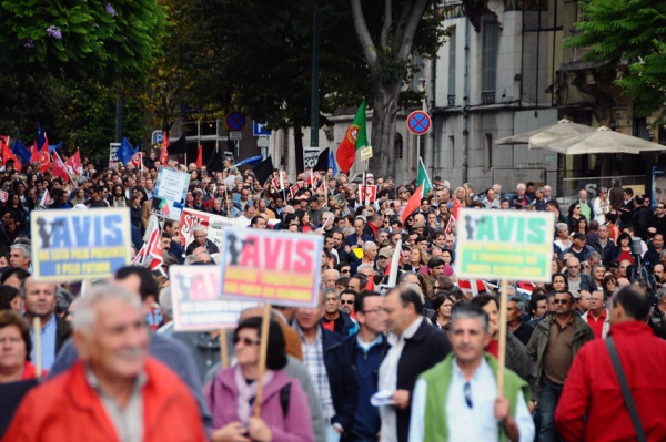 Manifestação contra o Saque do OE 2013 - CGTP