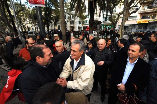 Manifestação da campanha «Paz Sim, NATO Não»