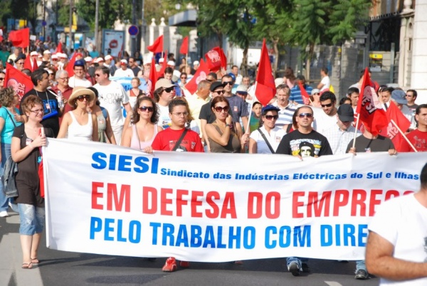 Manifestação da CGTP-IN 1 de Outubro, Lisboa, Porto e Funchal