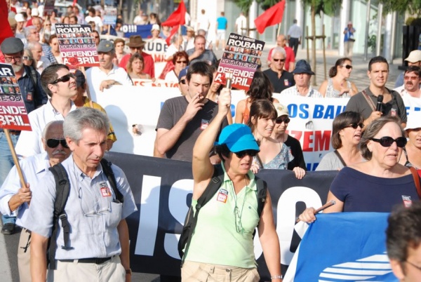 Manifestação da CGTP-IN 1 de Outubro, Lisboa, Porto e Funchal