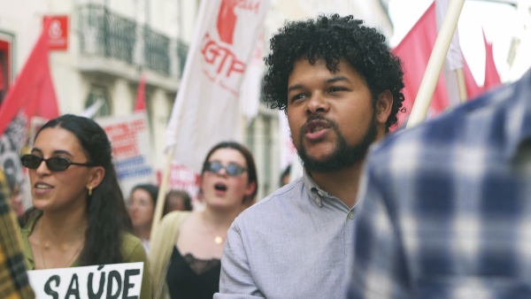 Manifestação de Jovens Trabalhadores