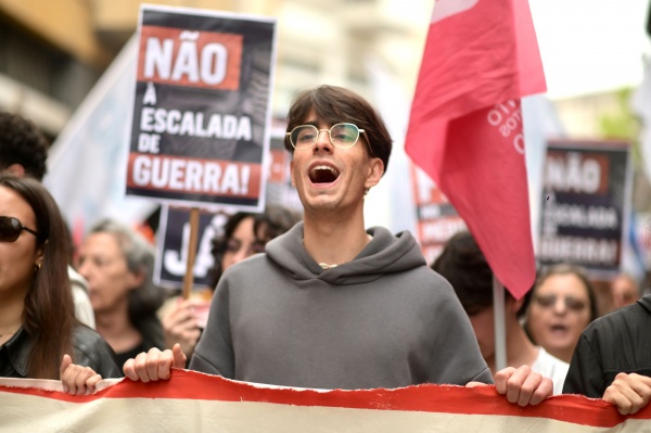 Demonstration of solidarity with the Palestinian people