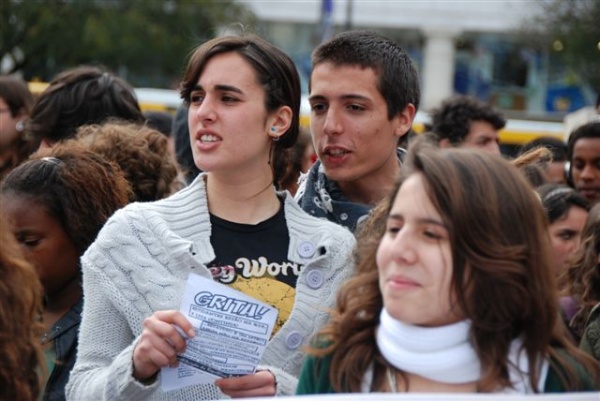 Manifestação Dia do Estudante - 24 de Março de 2010