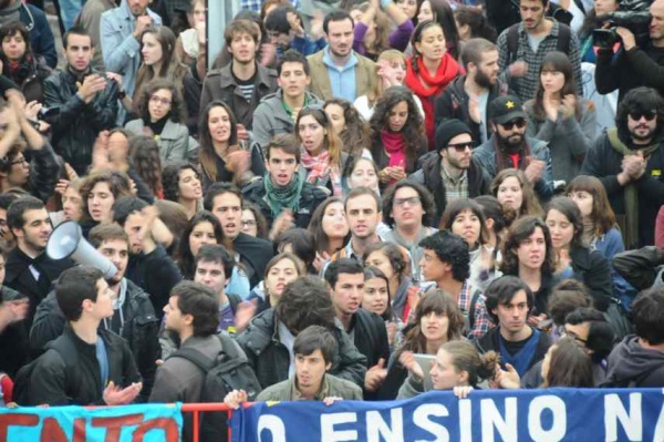 Manifestação dos Estudantes do Ensino Superior em Lisboa