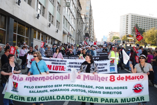 Manifestação Nacional CGTP-IN - 13 de Março de 2009