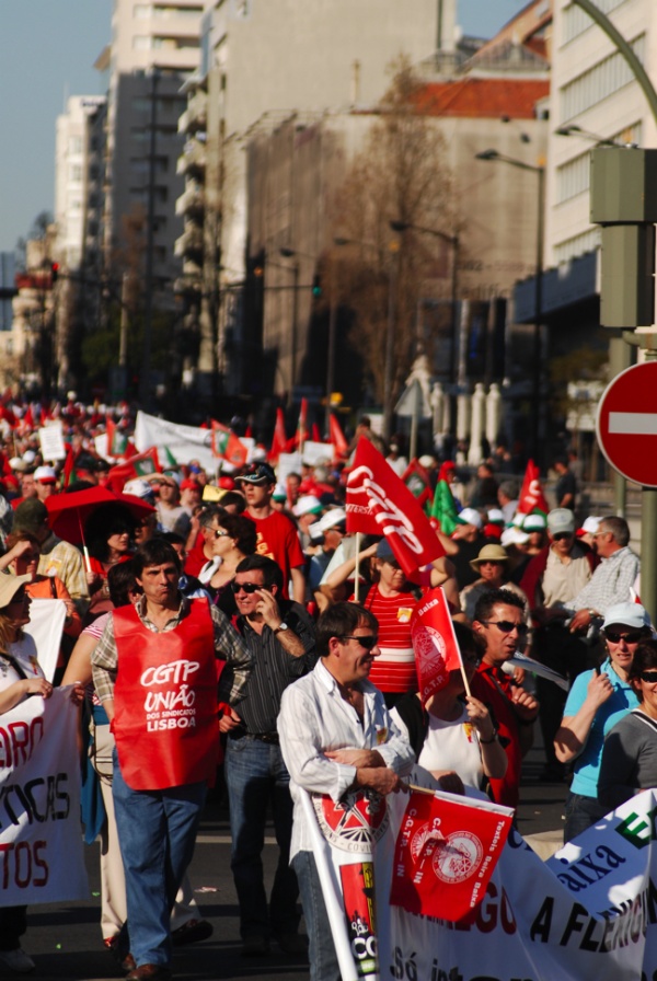 Manifestação Nacional CGTP-IN - 13 de Março de 2009