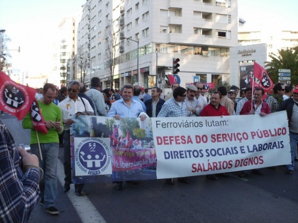 Manifestação Nacional CGTP-IN - 13 de Março de 2009