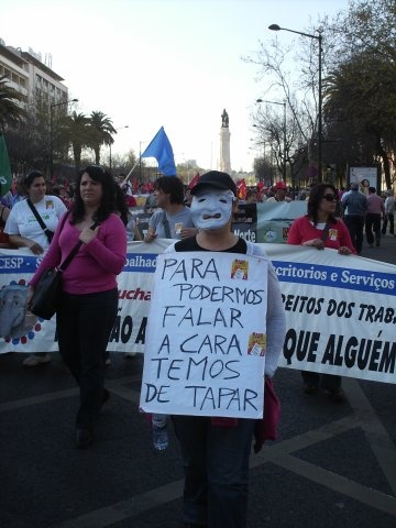 Manifestação Nacional CGTP-IN - 13 de Março de 2009