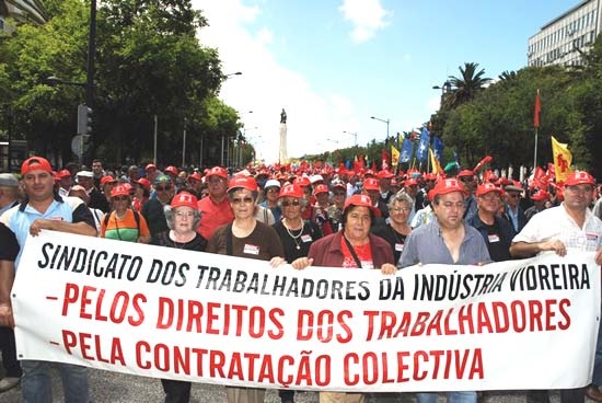 Manifestação Nacional CGTP-IN - 5 de Junho de 2008