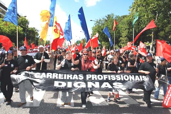 Manifestação Nacional CGTP-IN - 5 de Junho de 2008
