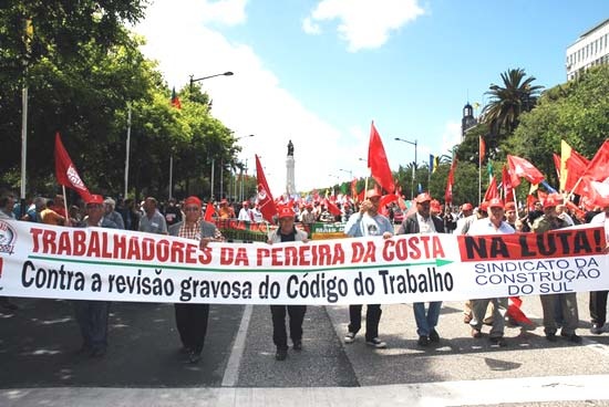 Manifestação Nacional CGTP-IN - 5 de Junho de 2008