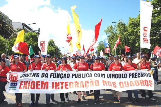 Manifestação Nacional CGTP-IN - 5 de Junho de 2008