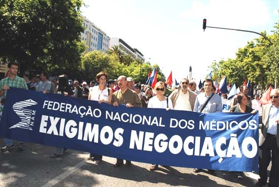 Manifestação Nacional CGTP-IN - 5 de Junho de 2008