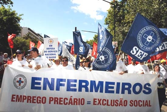 Manifestação Nacional CGTP-IN - 5 de Junho de 2008