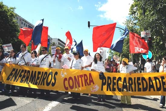 Manifestação Nacional CGTP-IN - 5 de Junho de 2008