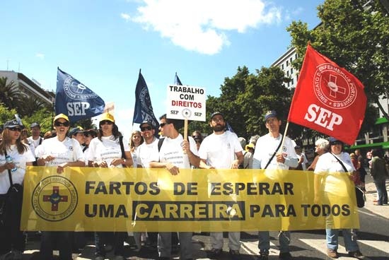 Manifestação Nacional CGTP-IN - 5 de Junho de 2008