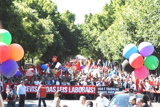 Manifestação Nacional CGTP-IN - 5 de Junho de 2008