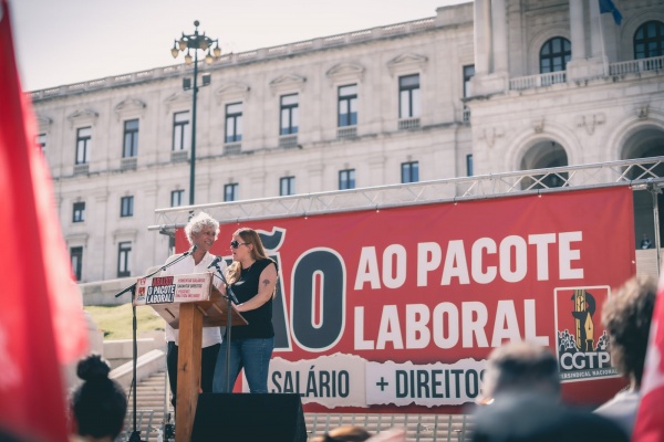 Manifestação Nacional da CGTP-IN «Abaixo o Pacote Laboral»