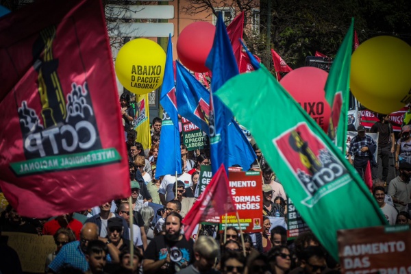 Manifestação Nacional da CGTP-IN «Abaixo o Pacote Laboral»