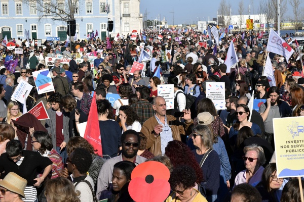 Manifestação Nacional de Mulheres, Lisboa