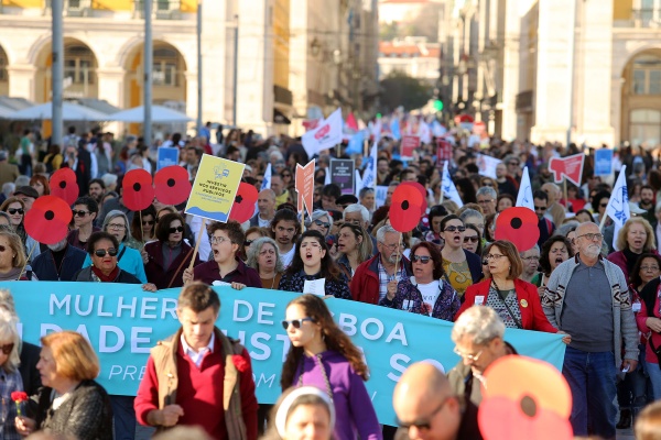 Manifestação Nacional de Mulheres, Lisboa