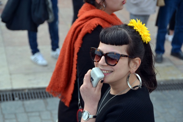 National Demonstration of Women promoted by Democratic Women's Movement (MDM)