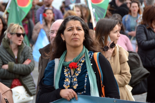 National Demonstration of Women promoted by Democratic Women's Movement (MDM)