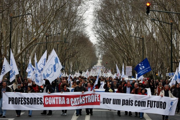 Manifestação Nacional de Professores