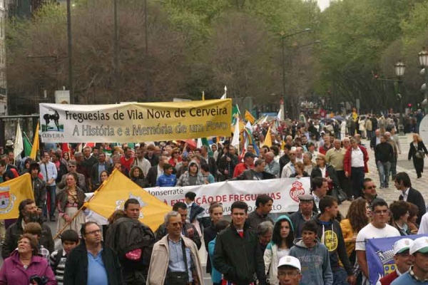 Manifestação Nacional em defesa das Freguesias