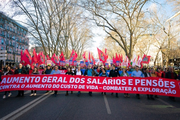 Manifestação Nacional «Todos a Lisboa! Aumento geral dos salários e pensões – emergência nacional!», CGTP-IN