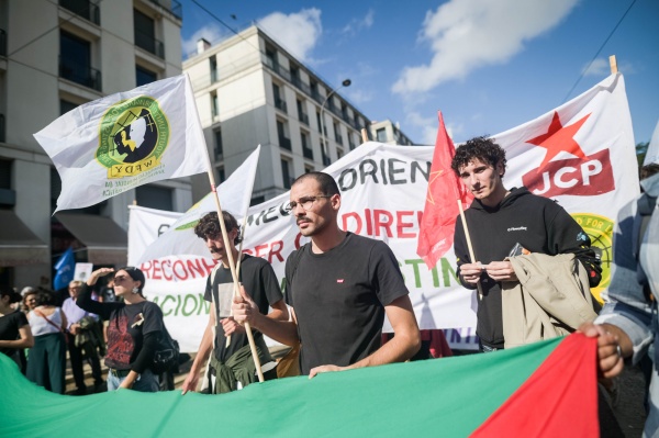 Manifestação «Palestina Livre! Paz no Médio Oriente!»