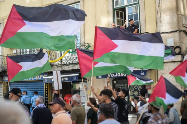 Manifestação «Palestina Livre! Paz no Médio Oriente!»