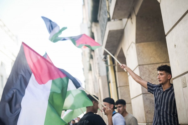 Manifestação «Palestina Livre! Paz no Médio Oriente!»