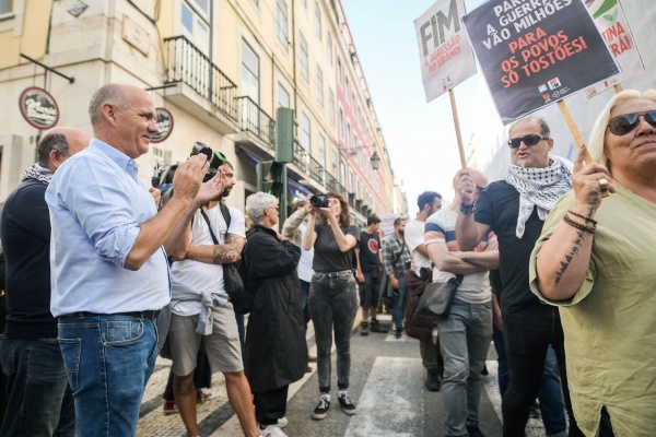 Manifestação «Palestina Livre! Paz no Médio Oriente!»