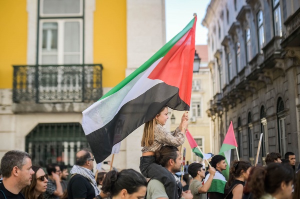 Manifestação «Palestina Livre! Paz no Médio Oriente!»
