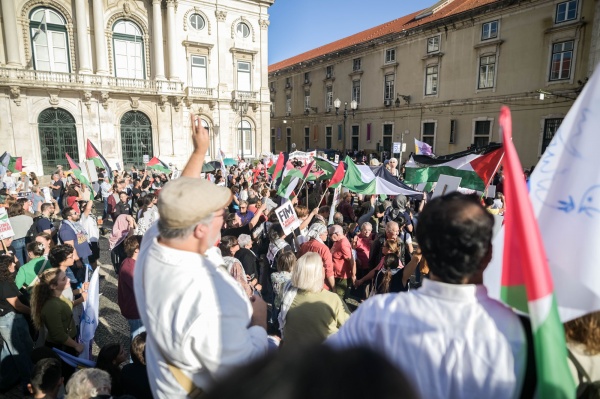 Manifestação «Palestina Livre! Paz no Médio Oriente!»