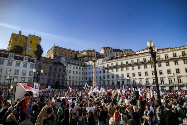 Manifestação «Palestina Livre! Paz no Médio Oriente!»